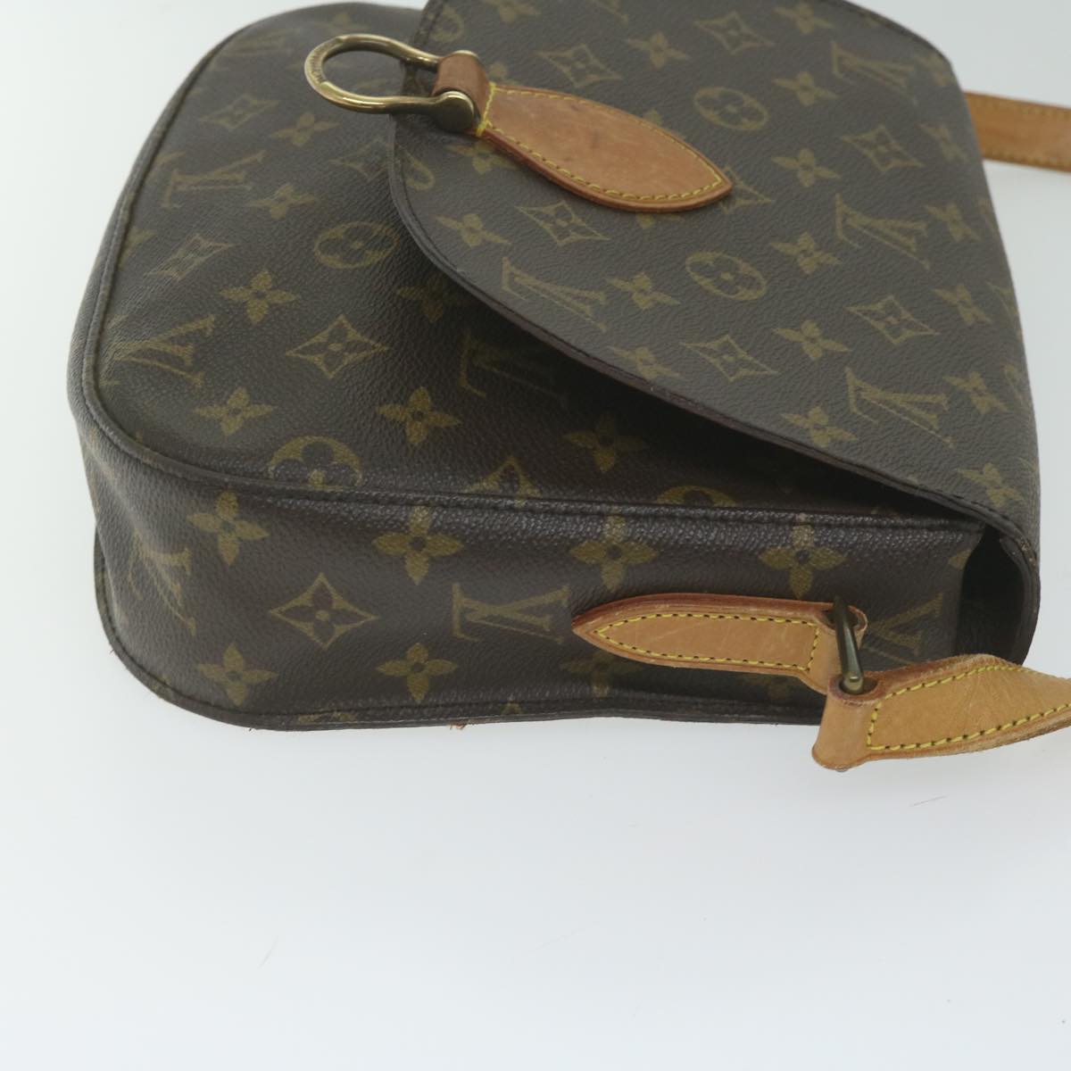 LOUIS VUITTON Monogram Saint Cloud GM Shoulder Bag M51242 LV Auth ki3954