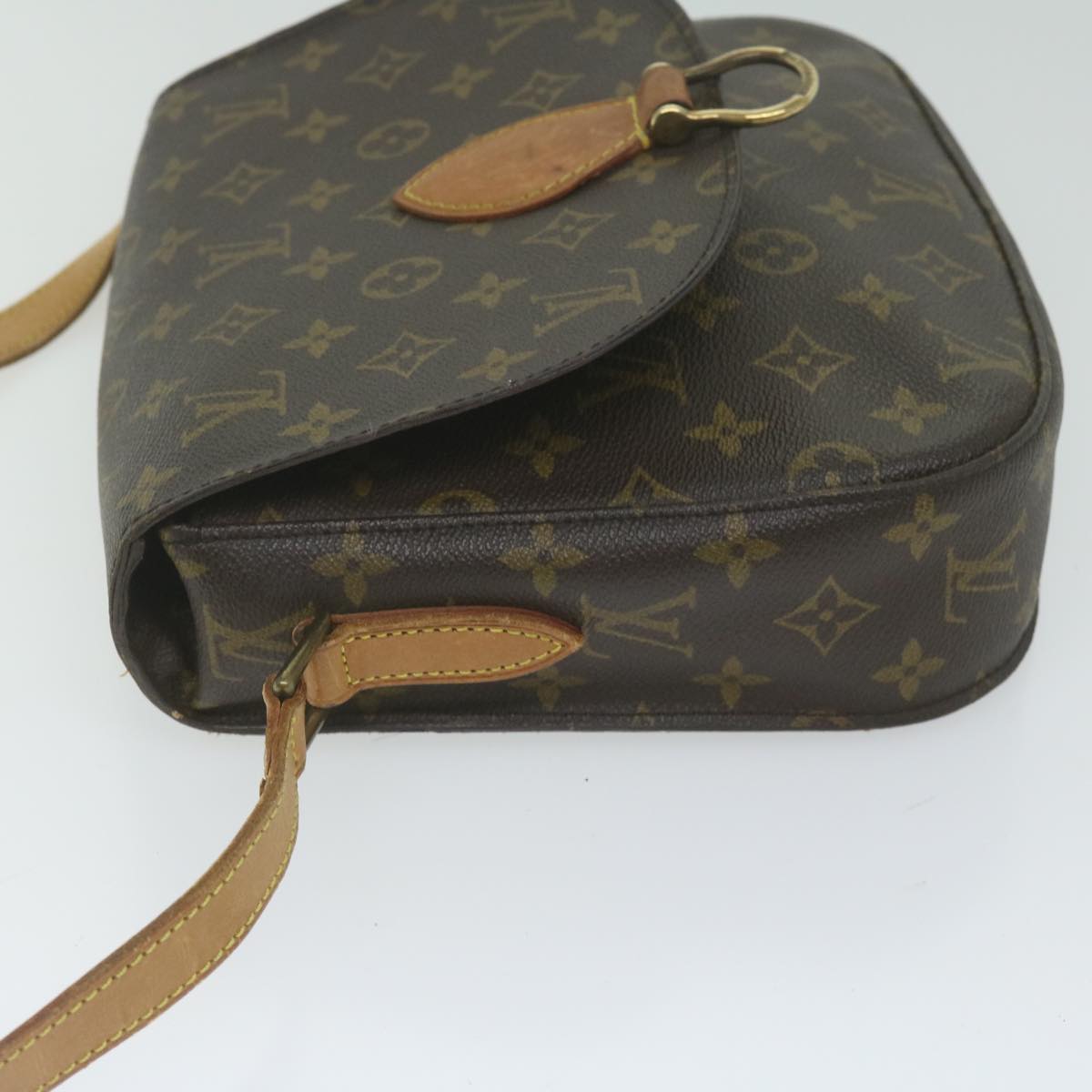 LOUIS VUITTON Monogram Saint Cloud GM Shoulder Bag M51242 LV Auth ki3954