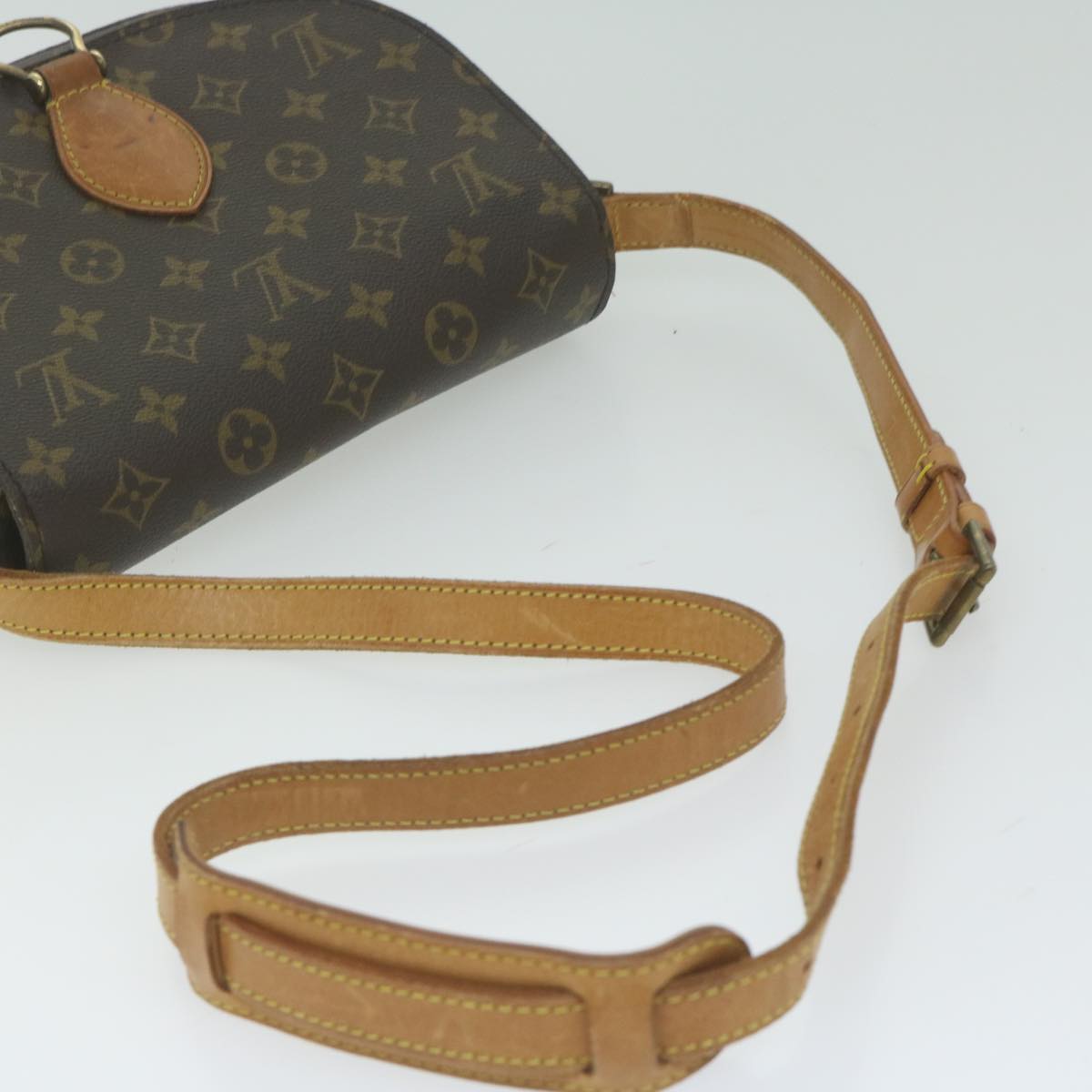 LOUIS VUITTON Monogram Saint Cloud GM Shoulder Bag M51242 LV Auth ki3954