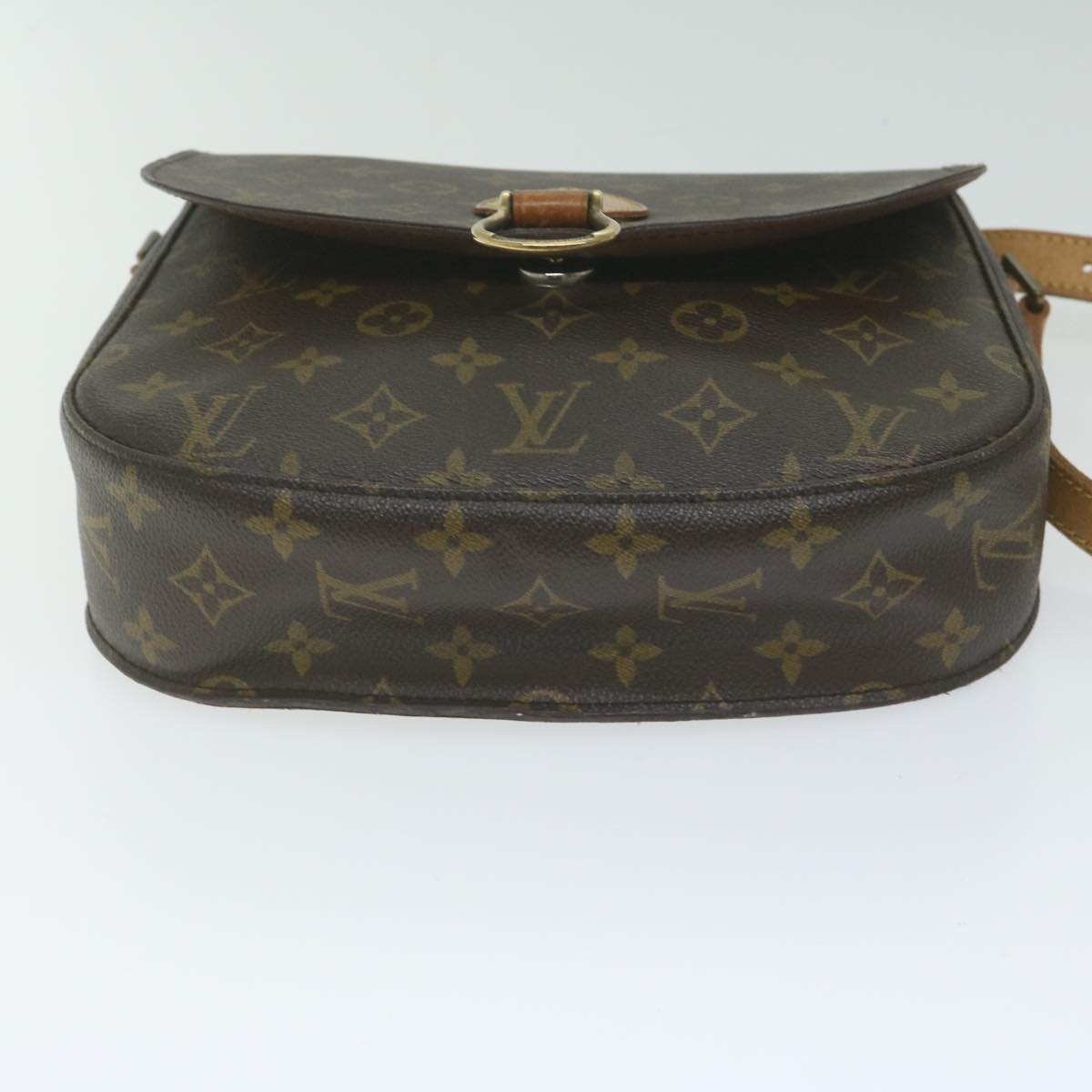 LOUIS VUITTON Monogram Saint Cloud GM Shoulder Bag M51242 LV Auth ki3954