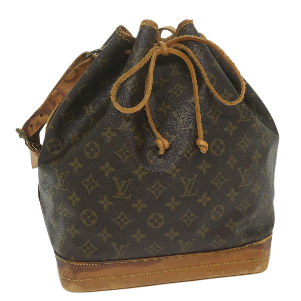 LOUIS VUITTON Monogram Noe Shoulder Bag M42224 LV Auth ki3968