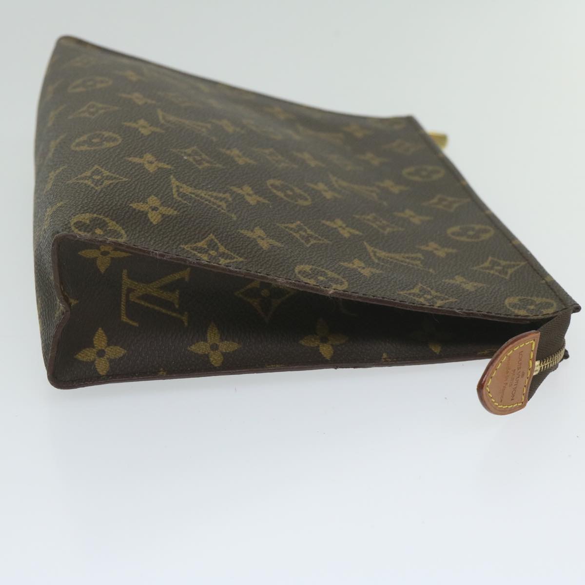 LOUIS VUITTON Monogram Poche Toilette 26 Pouch M47542 LV Auth ki3999