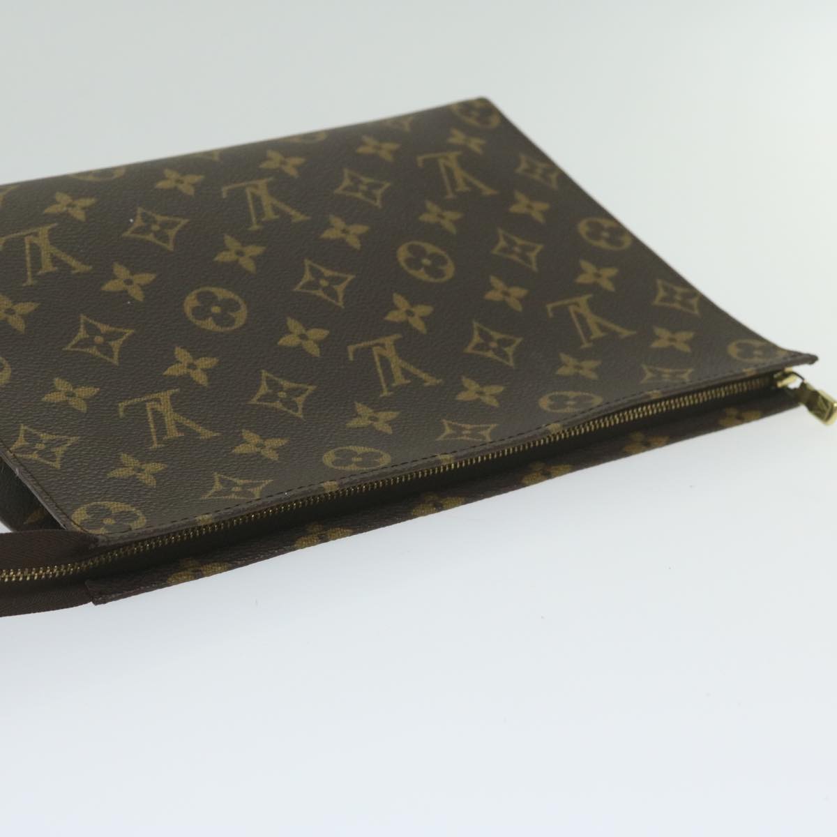 LOUIS VUITTON Monogram Poche Toilette 26 Pouch M47542 LV Auth ki3999