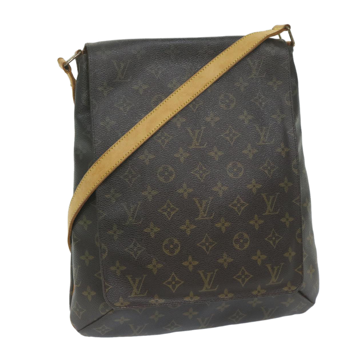 LOUIS VUITTON Monogram Musette Shoulder Bag M51256 LV Auth ki4005