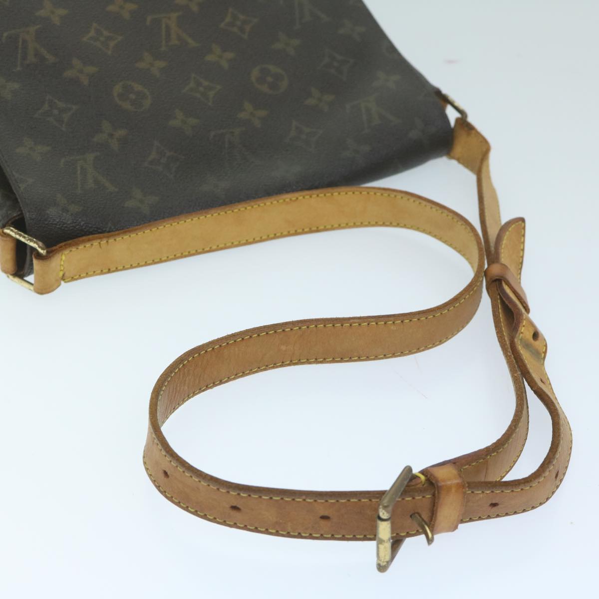 LOUIS VUITTON Monogram Musette Shoulder Bag M51256 LV Auth ki4005