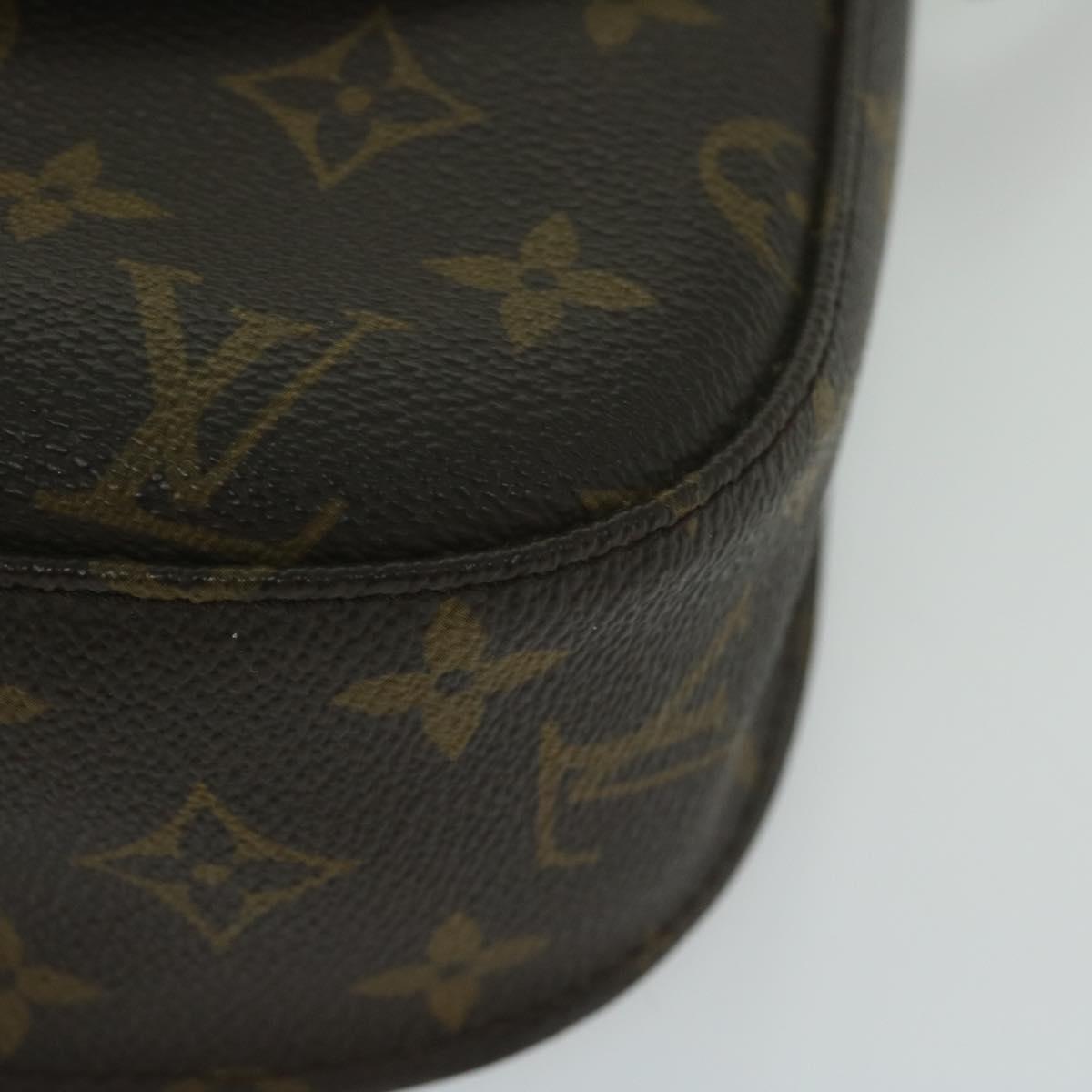 LOUIS VUITTON Monogram Saint Cloud GM Shoulder Bag M51242 LV Auth ki4011