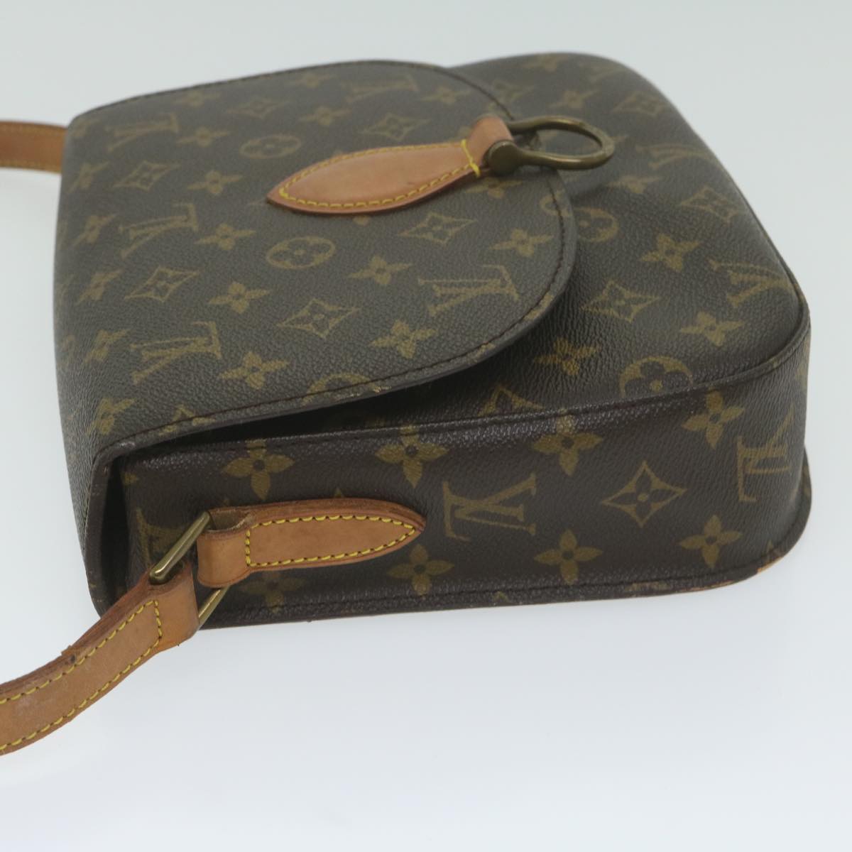 LOUIS VUITTON Monogram Saint Cloud GM Shoulder Bag M51242 LV Auth ki4011