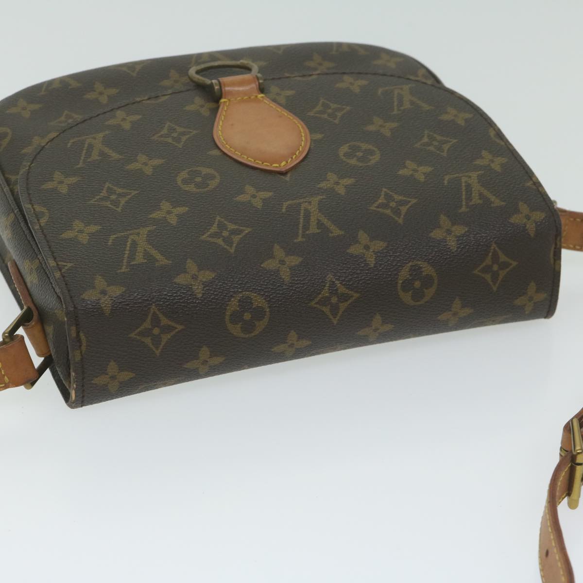 LOUIS VUITTON Monogram Saint Cloud GM Shoulder Bag M51242 LV Auth ki4011