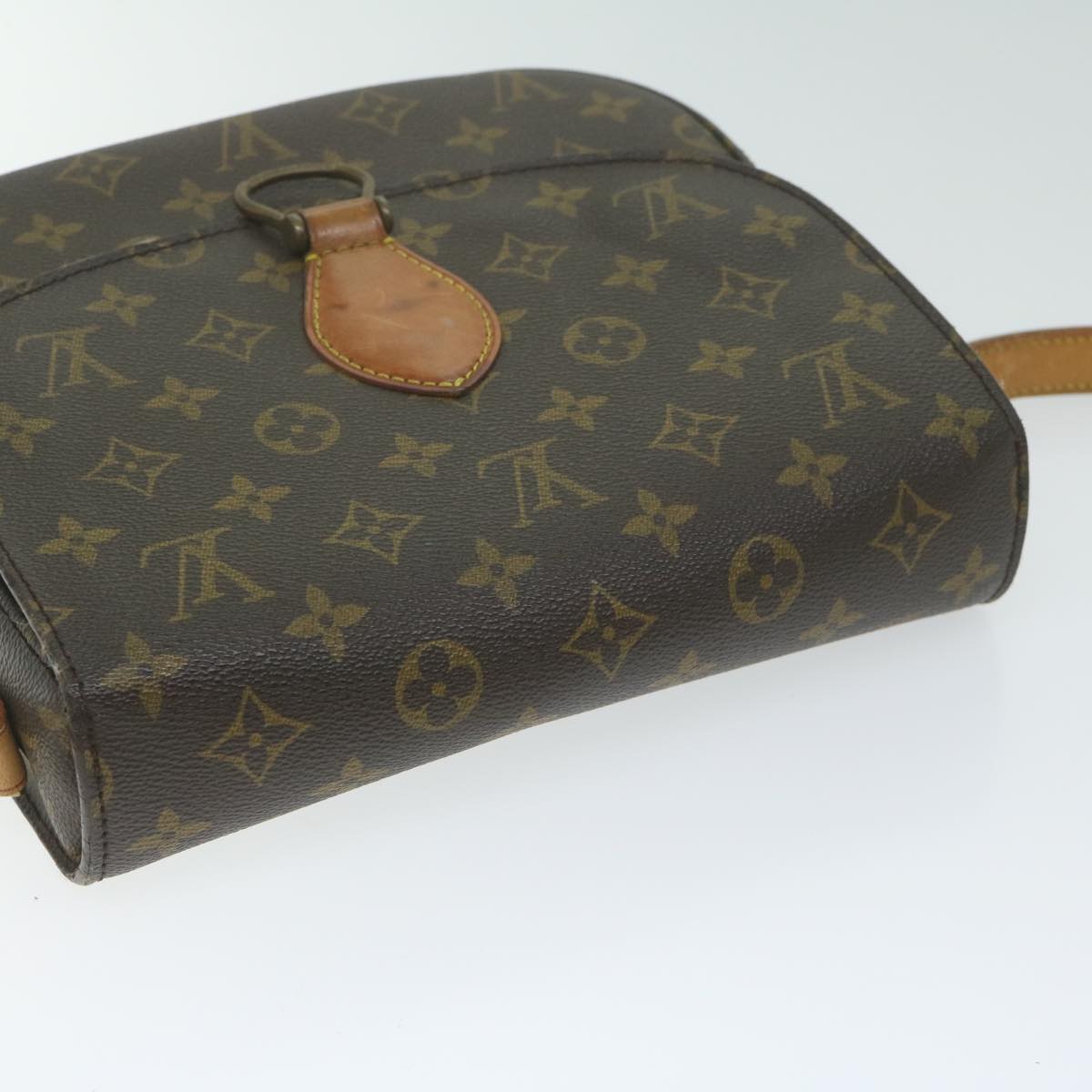 LOUIS VUITTON Monogram Saint Cloud GM Shoulder Bag M51242 LV Auth ki4012