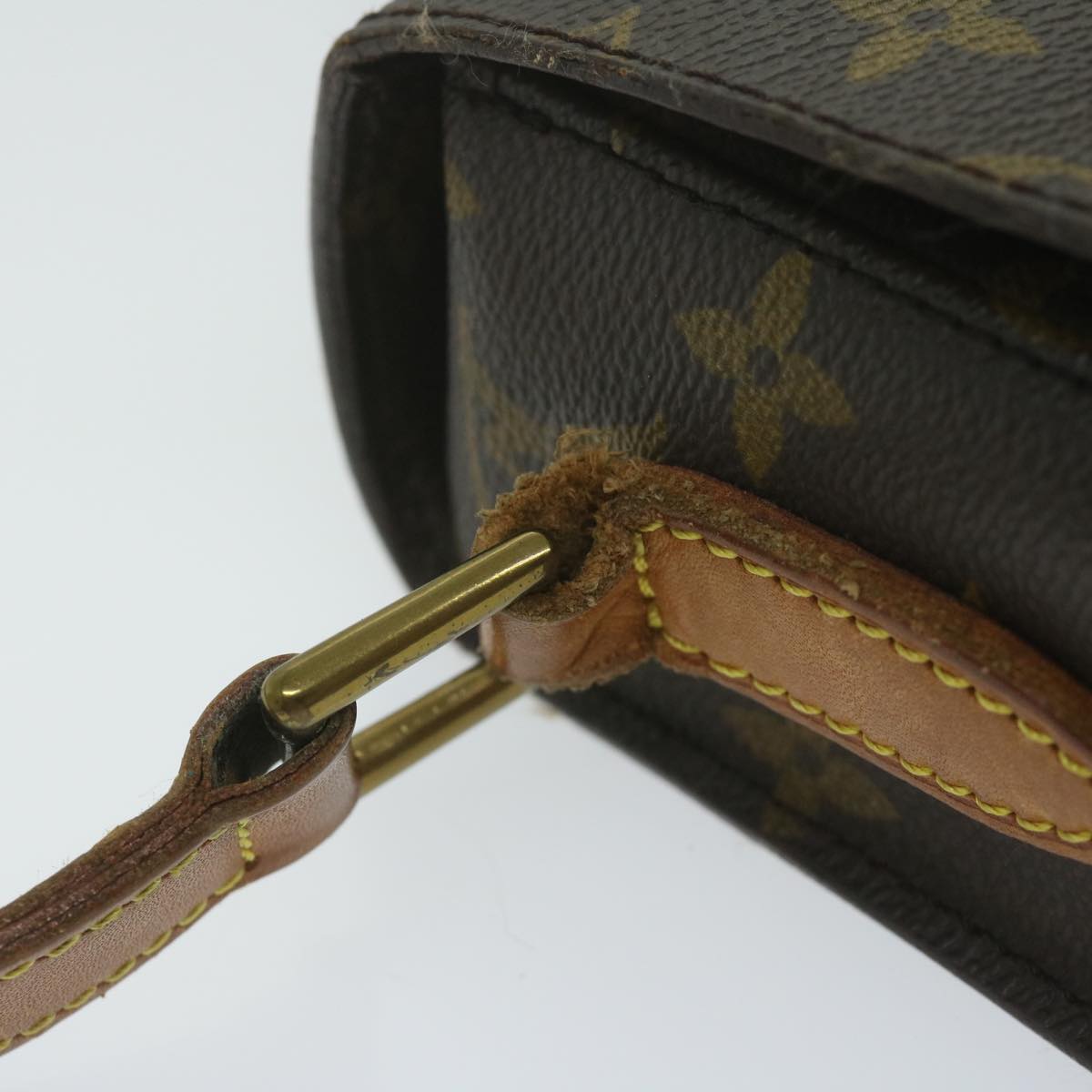 LOUIS VUITTON Monogram Saint Cloud GM Shoulder Bag M51242 LV Auth ki4012