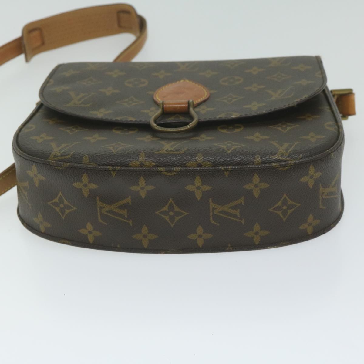 LOUIS VUITTON Monogram Saint Cloud GM Shoulder Bag M51242 LV Auth ki4012