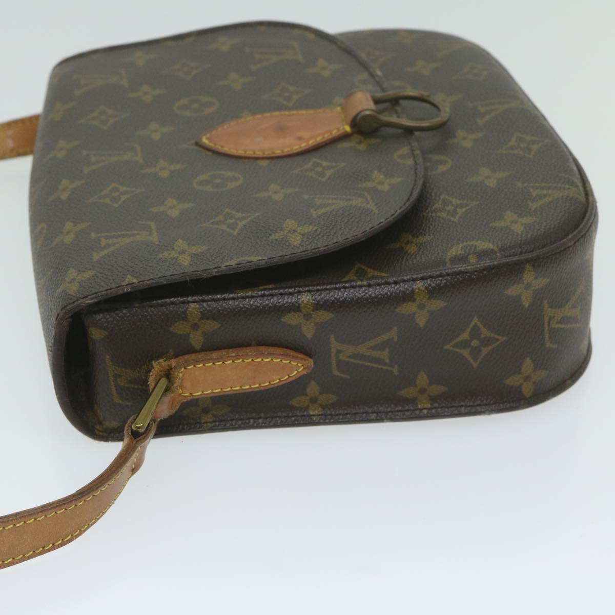 LOUIS VUITTON Monogram Saint Cloud GM Shoulder Bag M51242 LV Auth ki4012