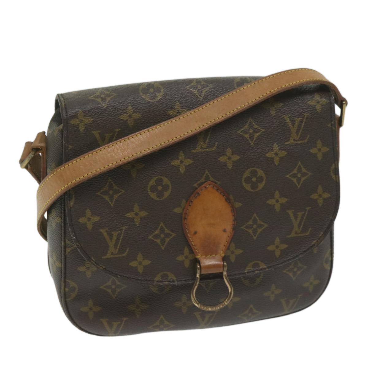 LOUIS VUITTON Monogram Saint Cloud GM Shoulder Bag M51242 LV Auth ki4022 - 0