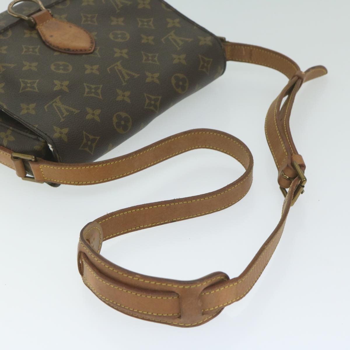 LOUIS VUITTON Monogram Saint Cloud GM Shoulder Bag M51242 LV Auth ki4022