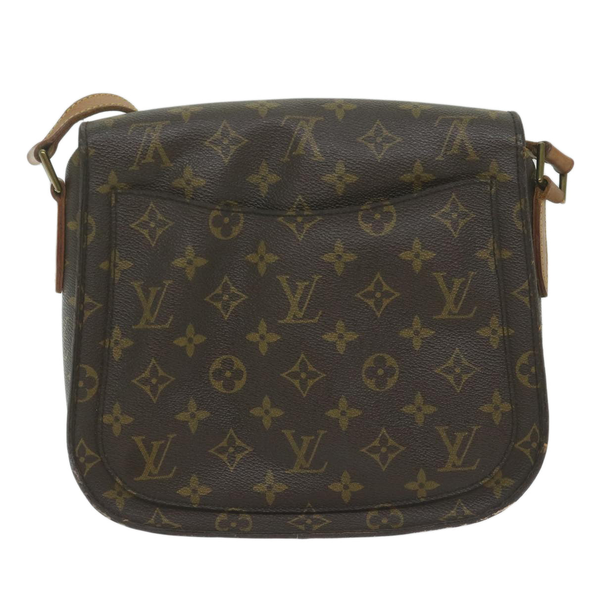 LOUIS VUITTON Monogram Saint Cloud GM Shoulder Bag M51242 LV Auth ki4022