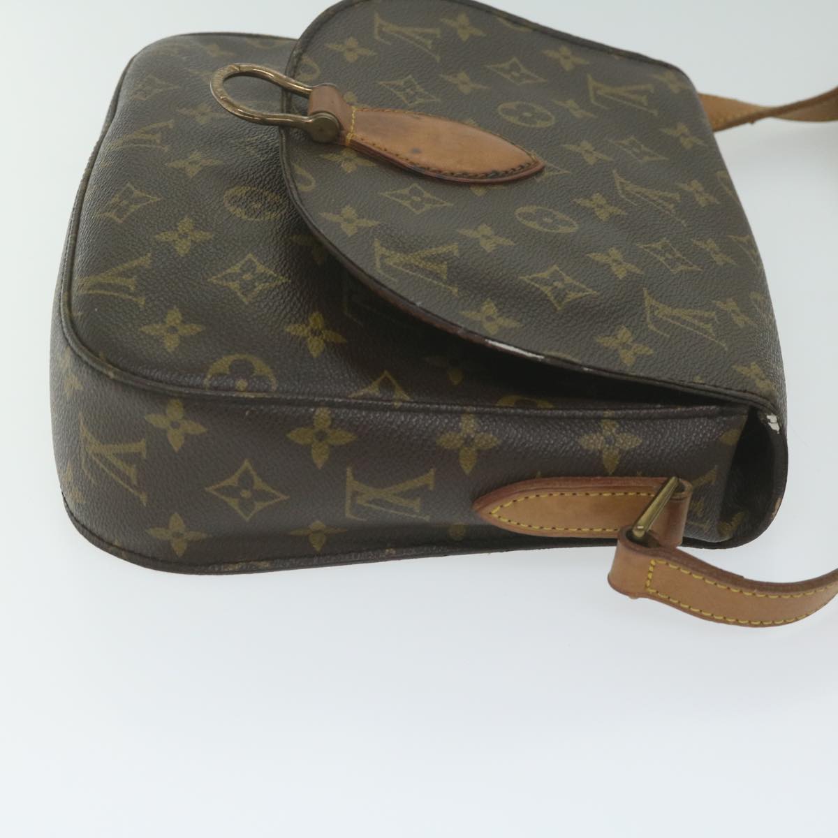 LOUIS VUITTON Monogram Saint Cloud GM Shoulder Bag M51242 LV Auth ki4022