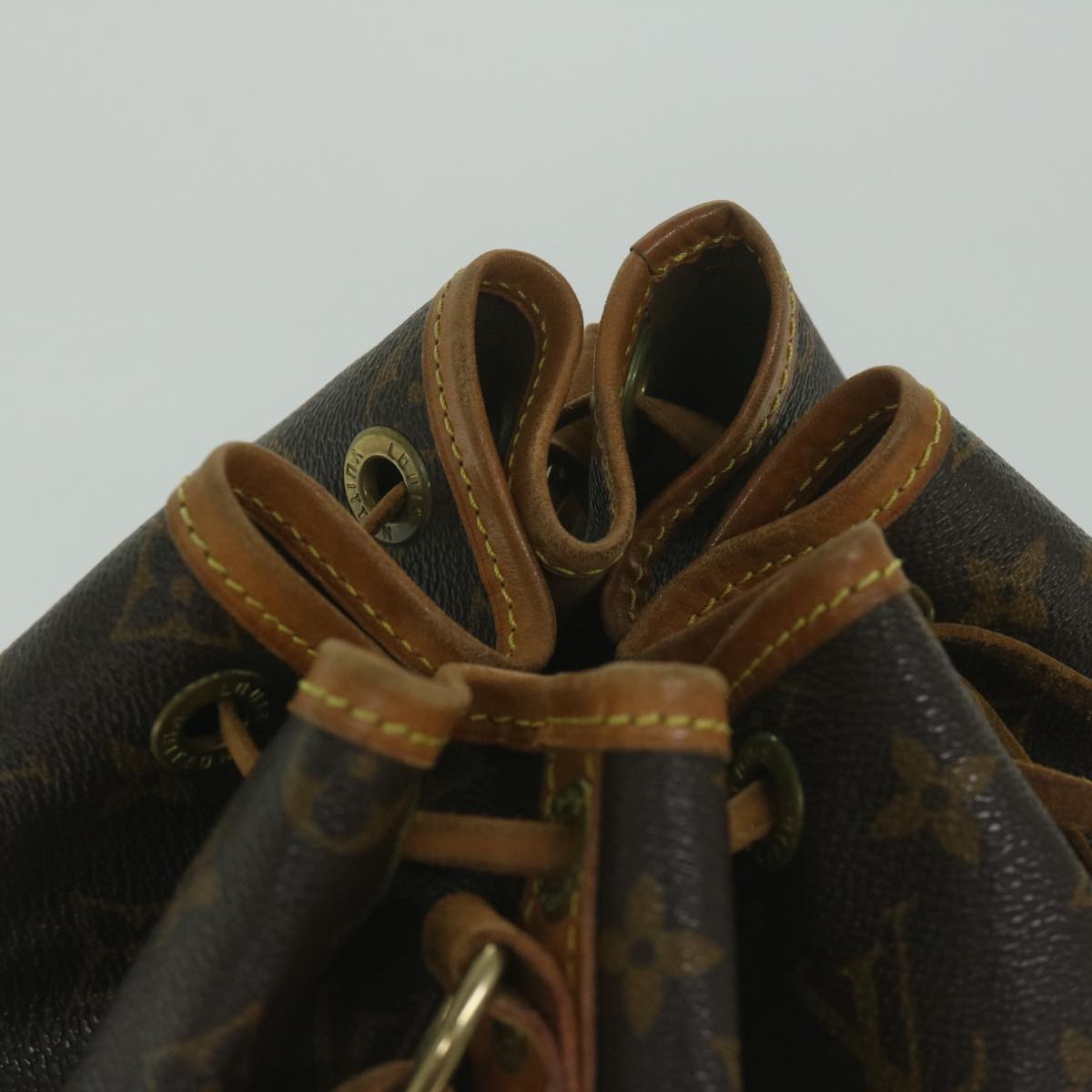 LOUIS VUITTON Monogram Noe Shoulder Bag M42224 LV Auth ki4029