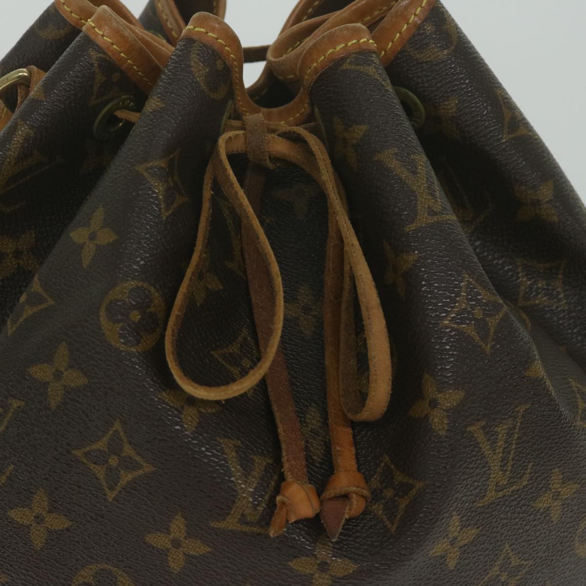 LOUIS VUITTON Monogram Noe Shoulder Bag M42224 LV Auth ki4029