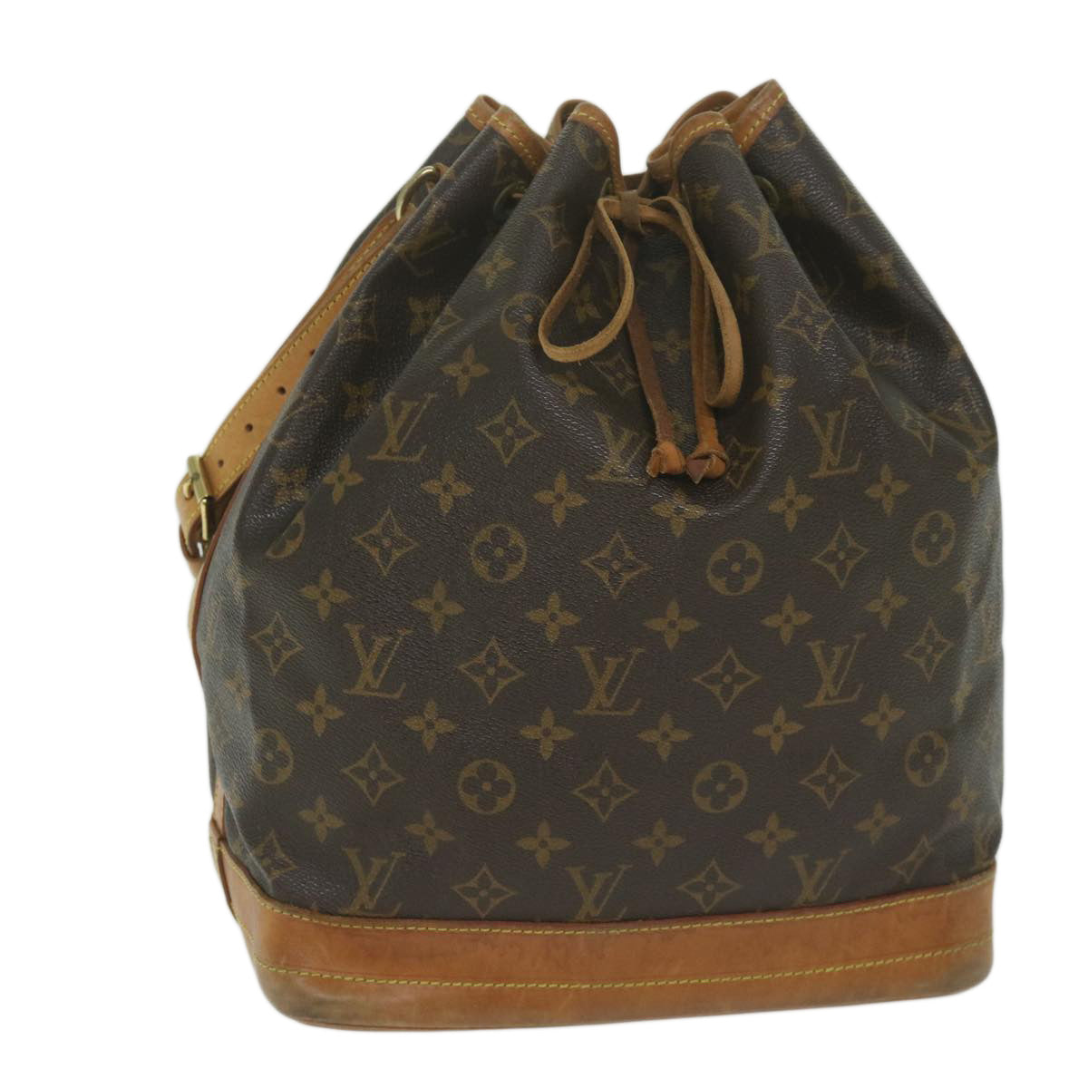 LOUIS VUITTON Monogram Noe Shoulder Bag M42224 LV Auth ki4029