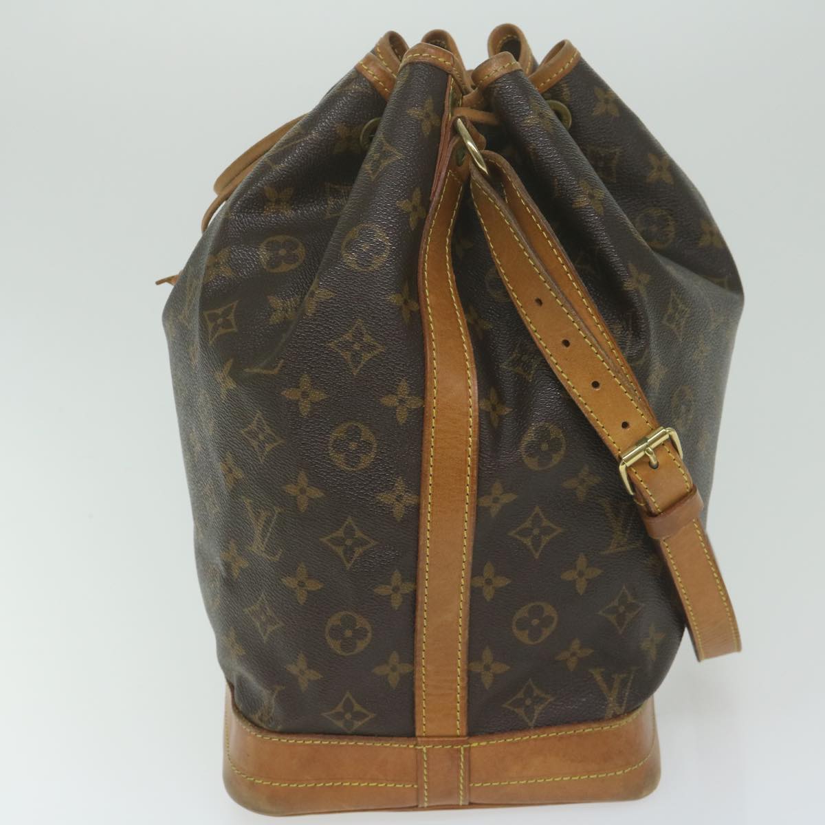 LOUIS VUITTON Monogram Noe Shoulder Bag M42224 LV Auth ki4029