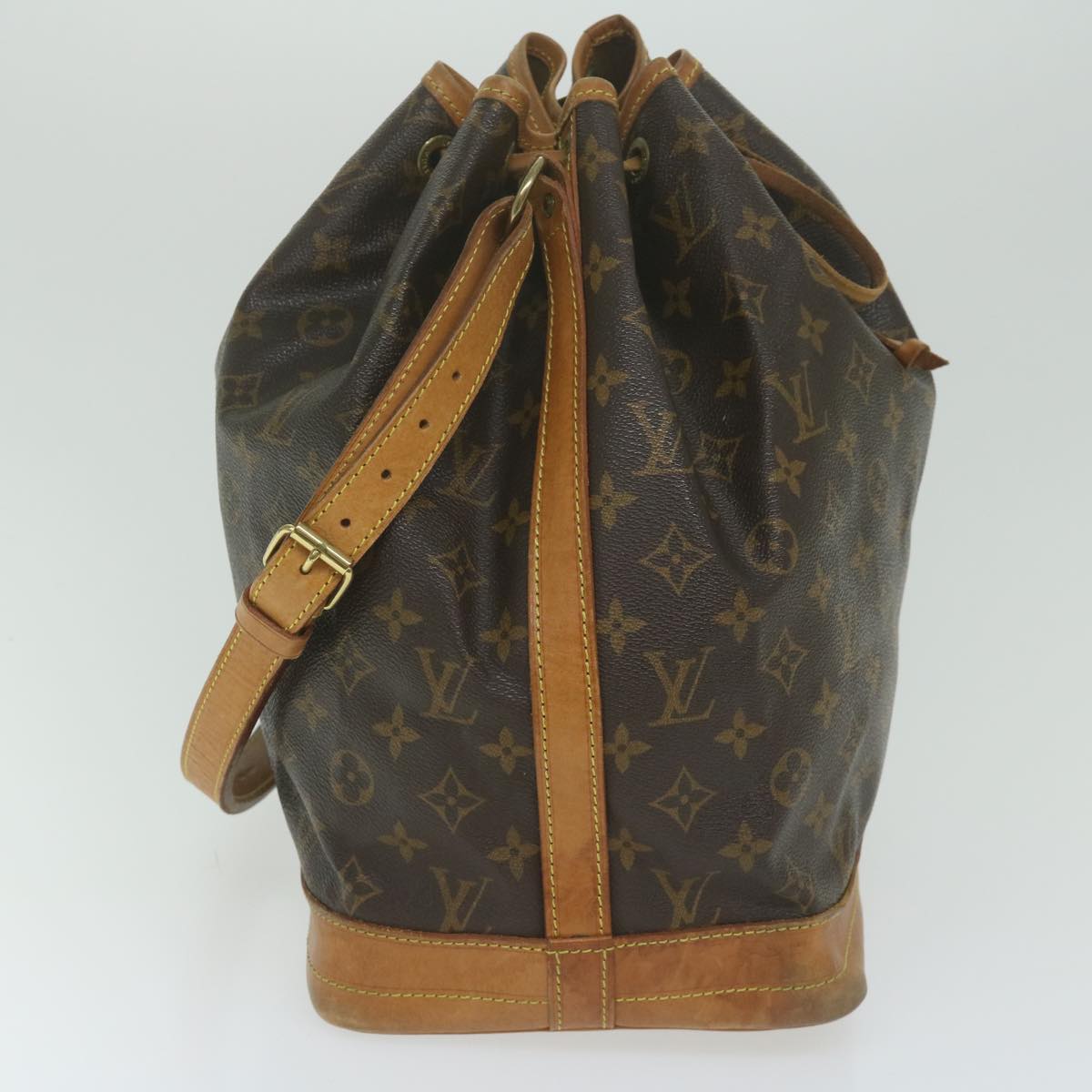 LOUIS VUITTON Monogram Noe Shoulder Bag M42224 LV Auth ki4029