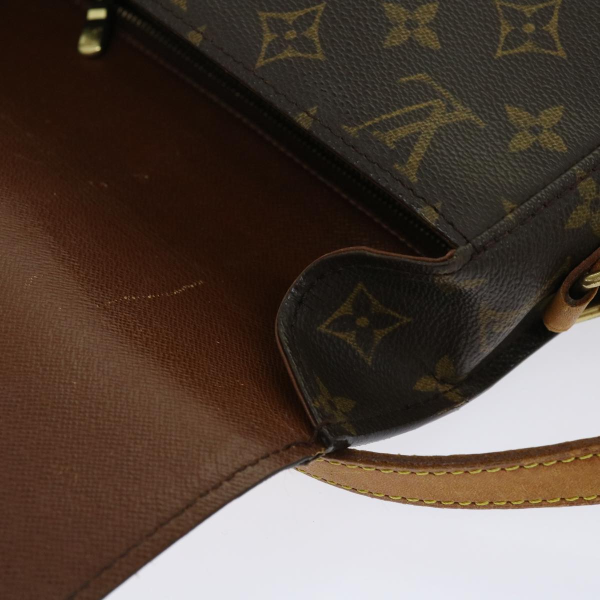 LOUIS VUITTON Monogram Saint Cloud GM Shoulder Bag M51242 LV Auth ki4042