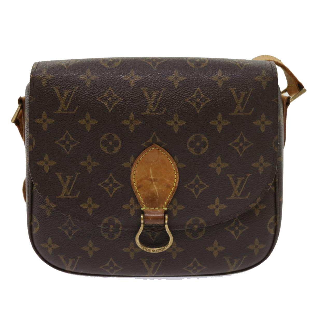 LOUIS VUITTON Monogram Saint Cloud GM Shoulder Bag M51242 LV Auth ki4042