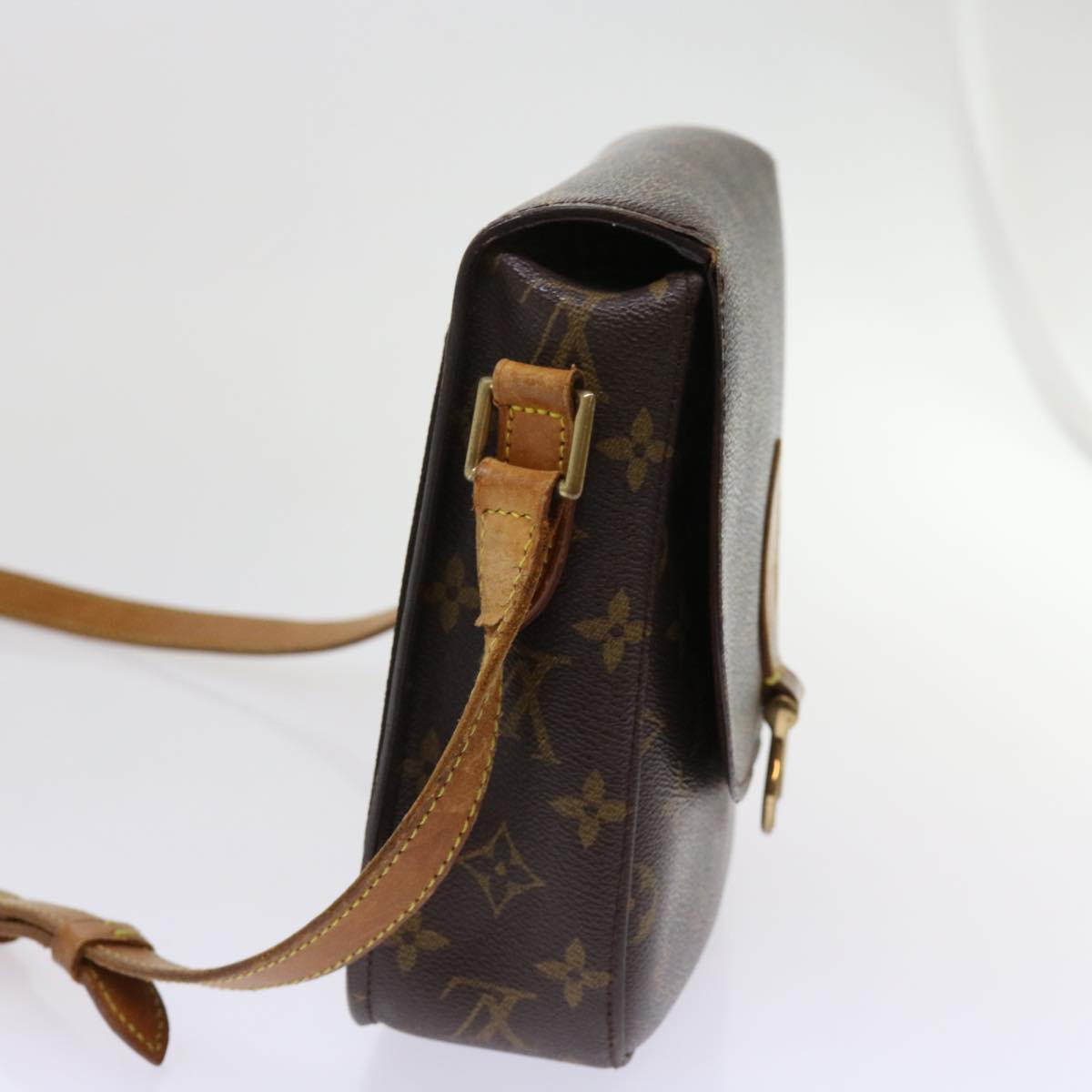 LOUIS VUITTON Monogram Saint Cloud GM Shoulder Bag M51242 LV Auth ki4042