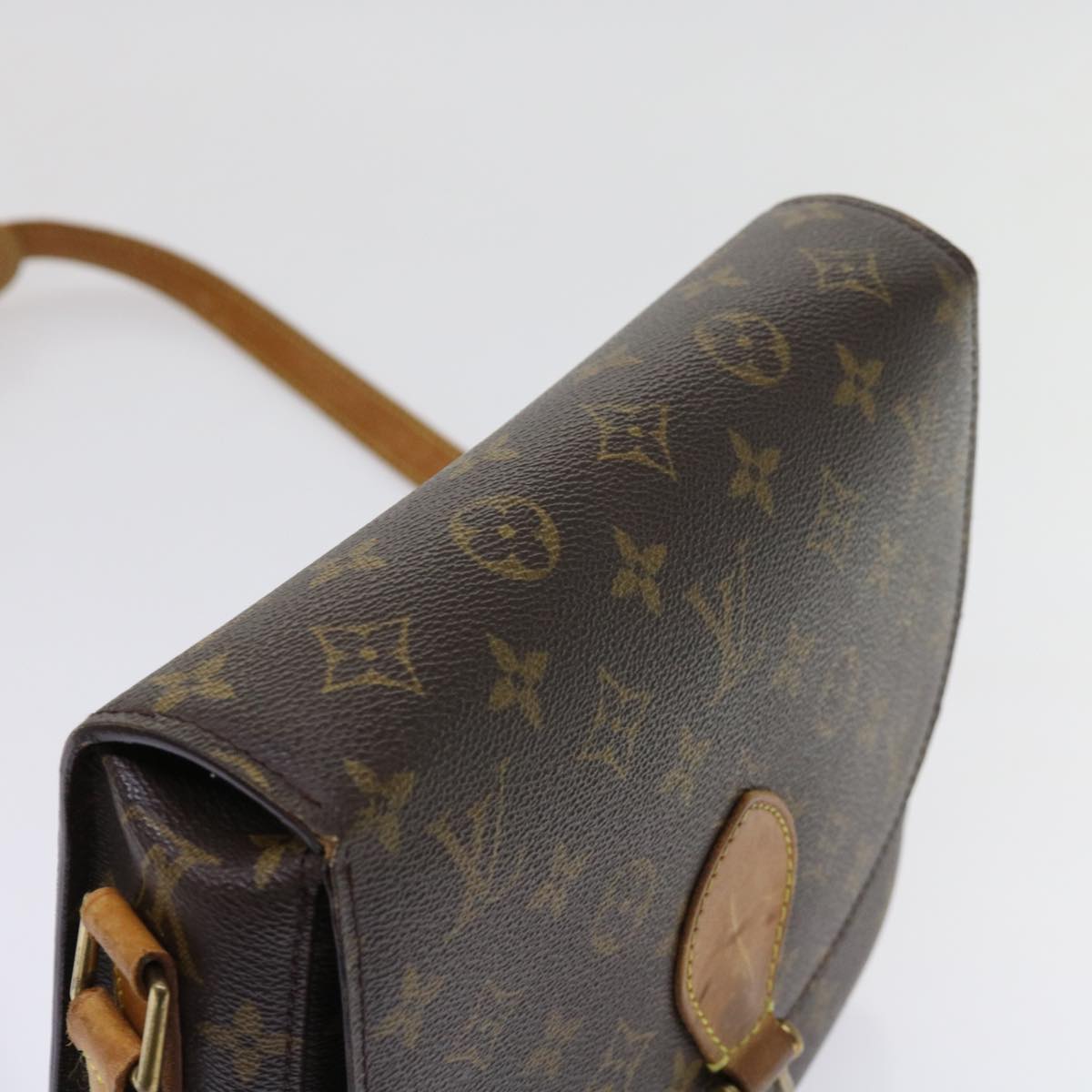 LOUIS VUITTON Monogram Saint Cloud GM Shoulder Bag M51242 LV Auth ki4042