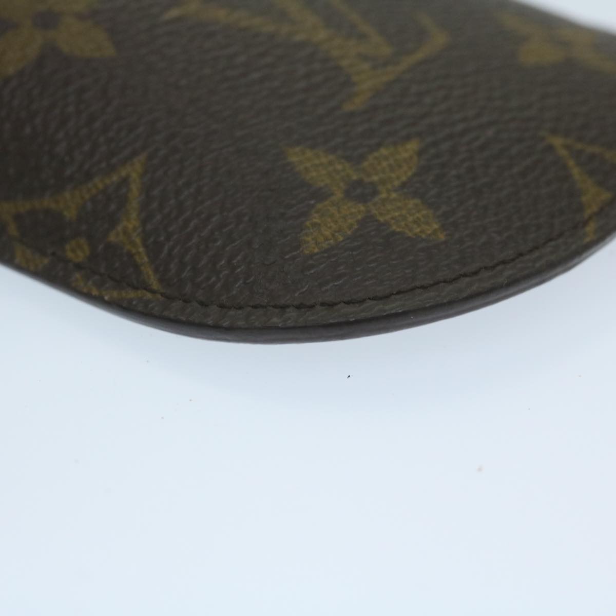 LOUIS VUITTON Monogram Etui Lunette Rabat Glasses Case M62970 LV Auth ki4049