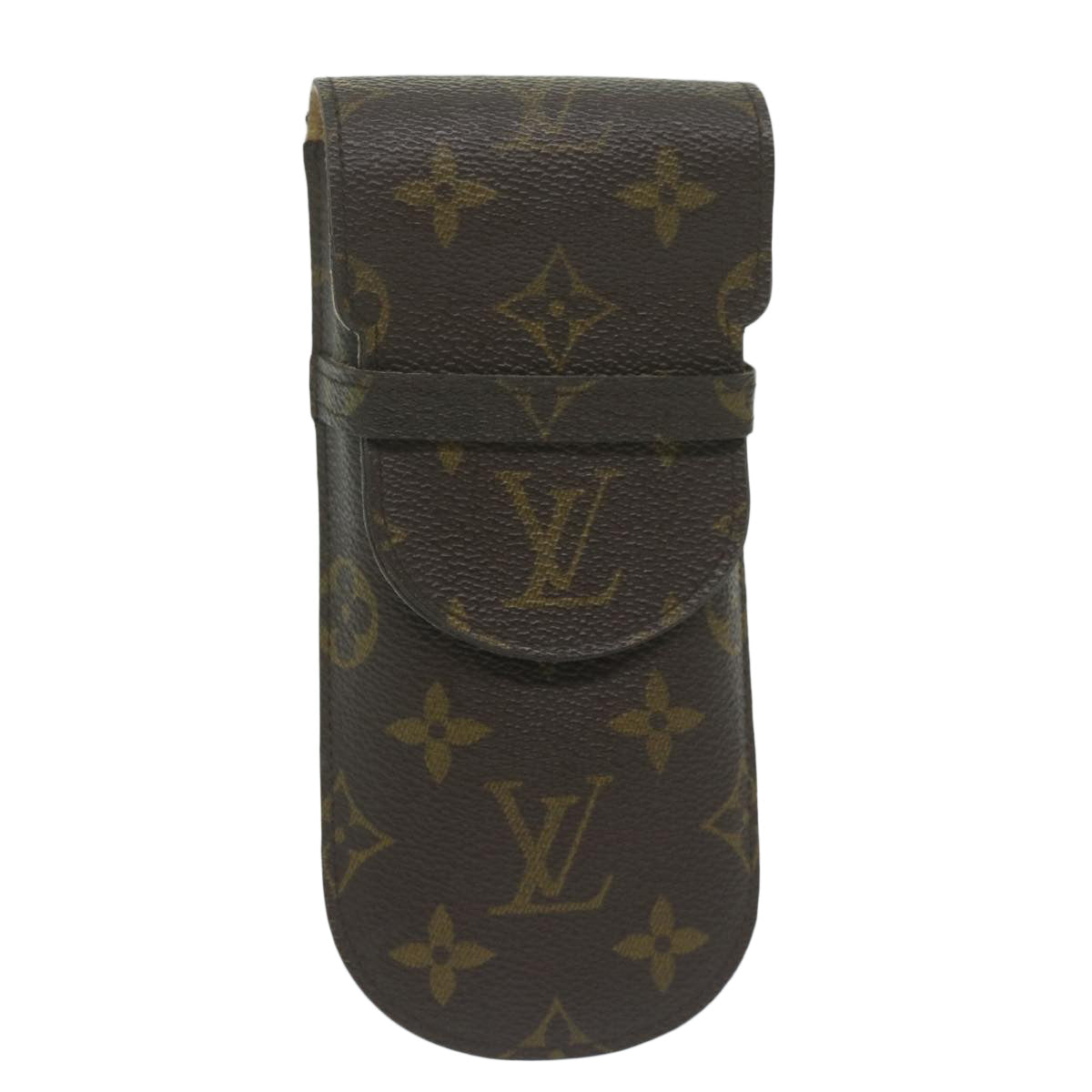 LOUIS VUITTON Monogram Etui Lunette Rabat Glasses Case M62970 LV Auth ki4049