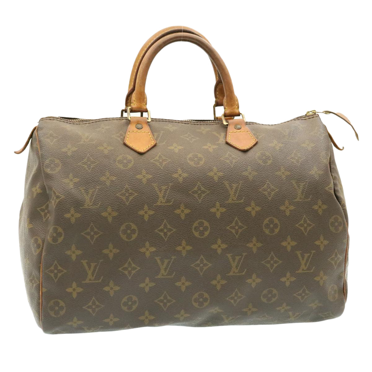 LOUIS VUITTON Monogram Speedy 35 Handbag M41524 LV Auth ki994