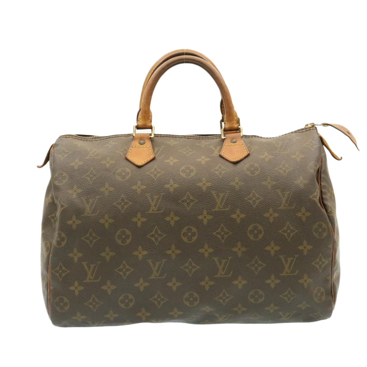 LOUIS VUITTON Monogram Speedy 35 Handbag M41524 LV Auth ki994