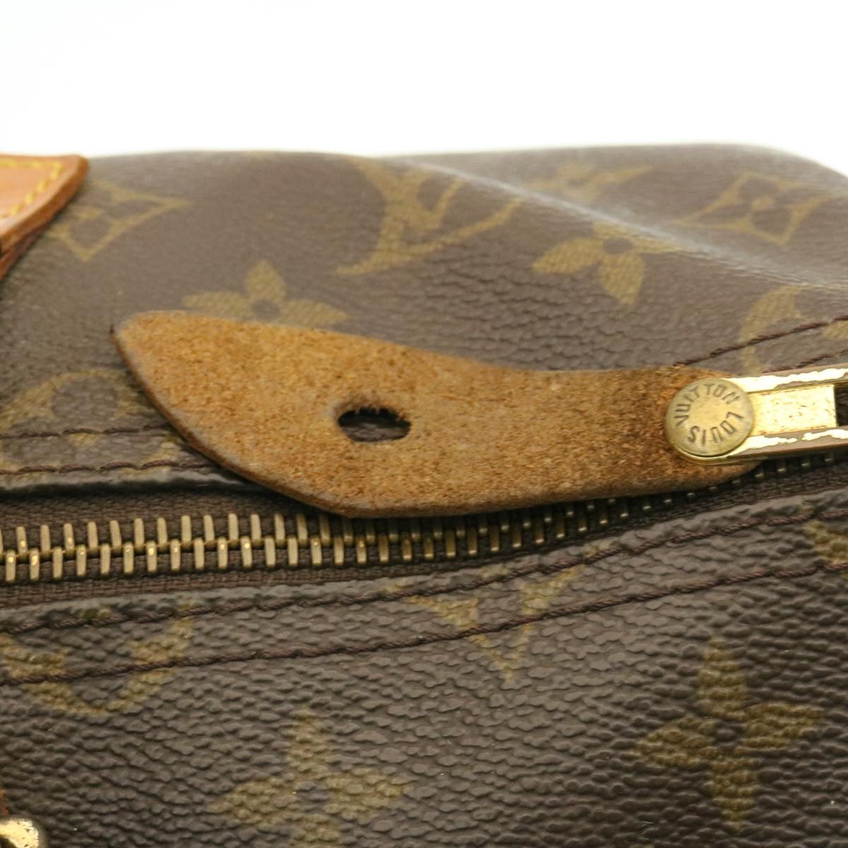 LOUIS VUITTON Monogram Speedy 35 Handbag M41524 LV Auth ki994