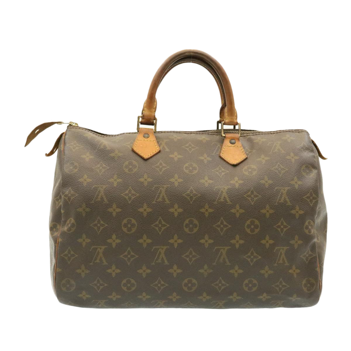 LOUIS VUITTON Monogram Speedy 35 Handbag M41524 LV Auth ki994