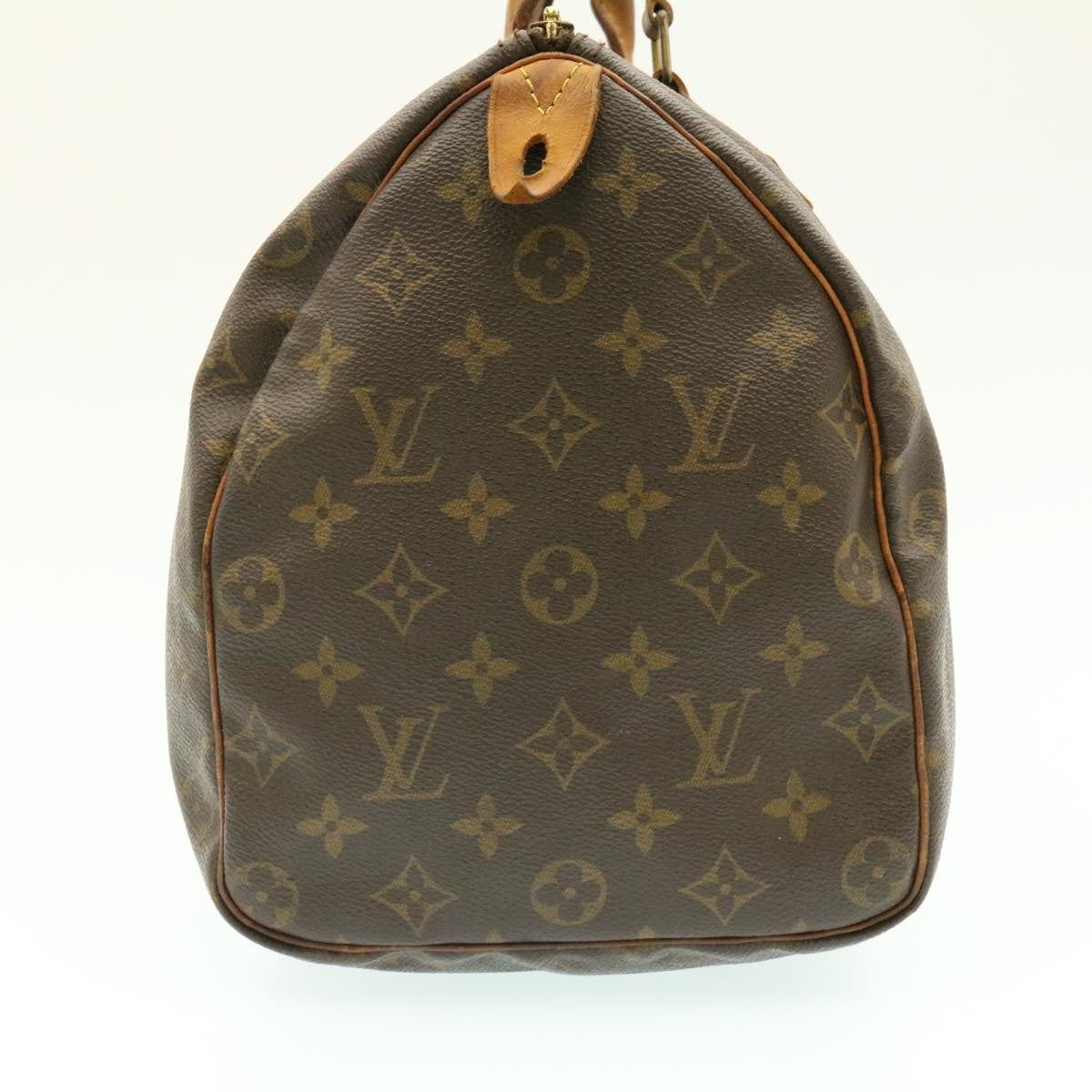 LOUIS VUITTON Monogram Speedy 35 Handbag M41524 LV Auth ki994