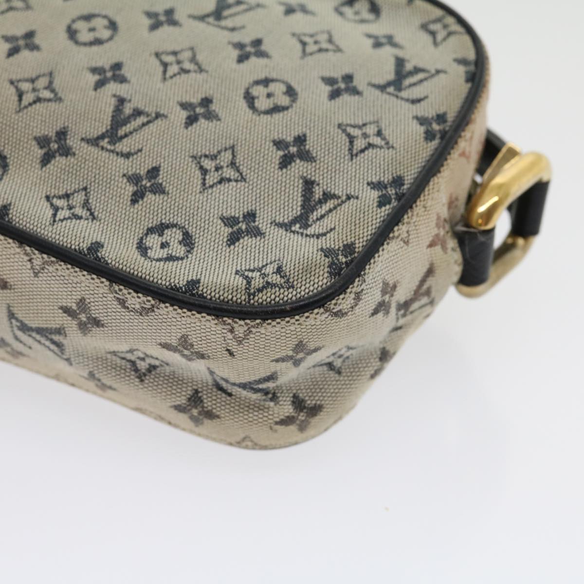 LOUIS VUITTON Monogram Mini Juliet MM Shoulder Bag Navy M92217 LV Auth kk100