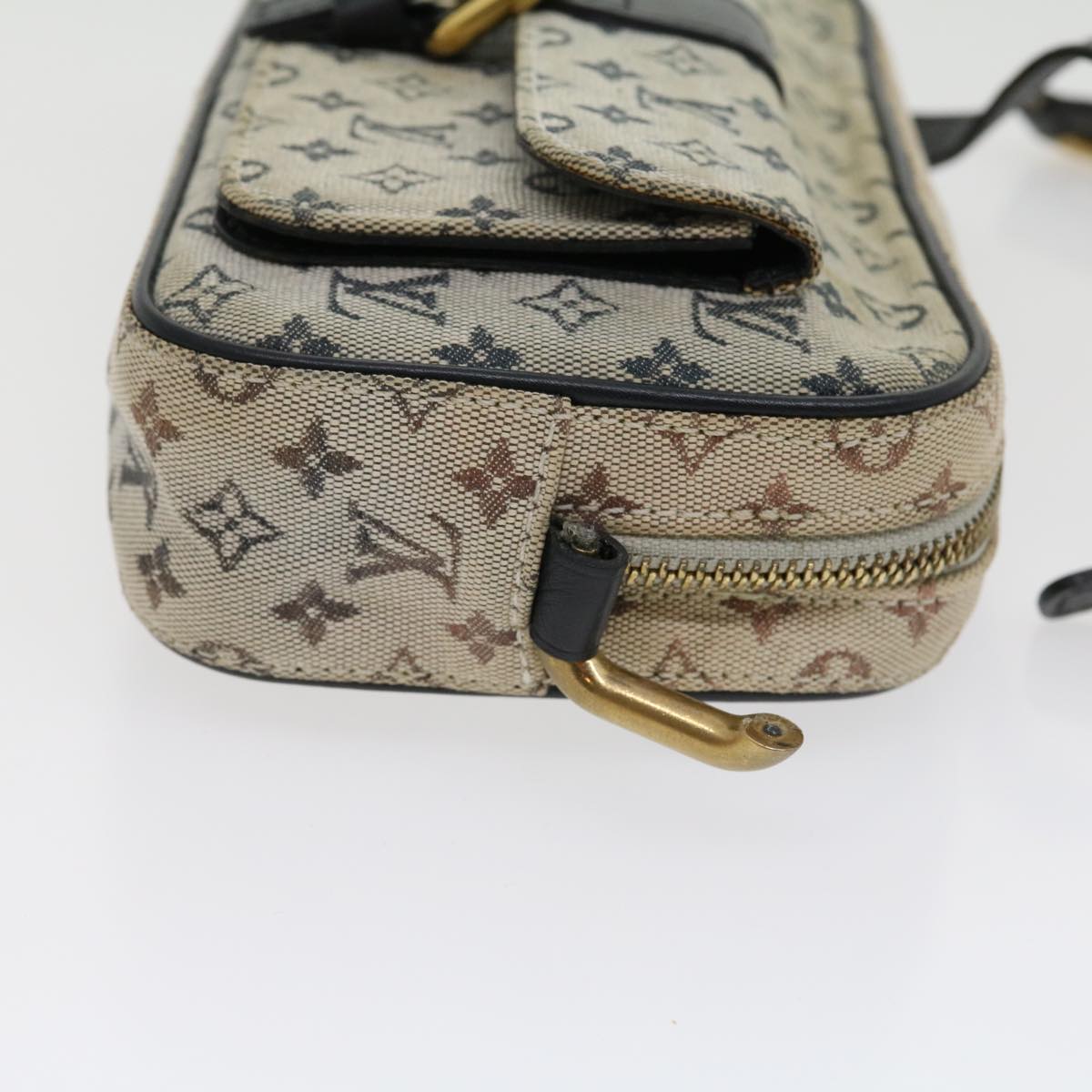 LOUIS VUITTON Monogram Mini Juliet MM Shoulder Bag Navy M92217 LV Auth kk100