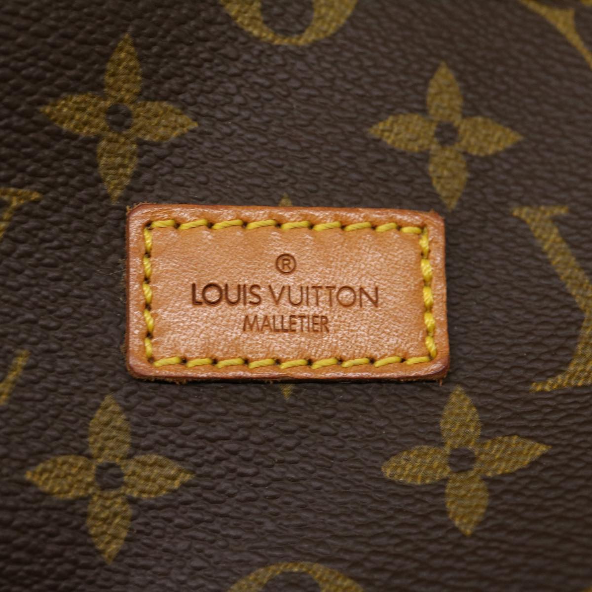 LOUIS VUITTON Monogram Saumur 35 Shoulder Bag M42254 LV Auth kk118