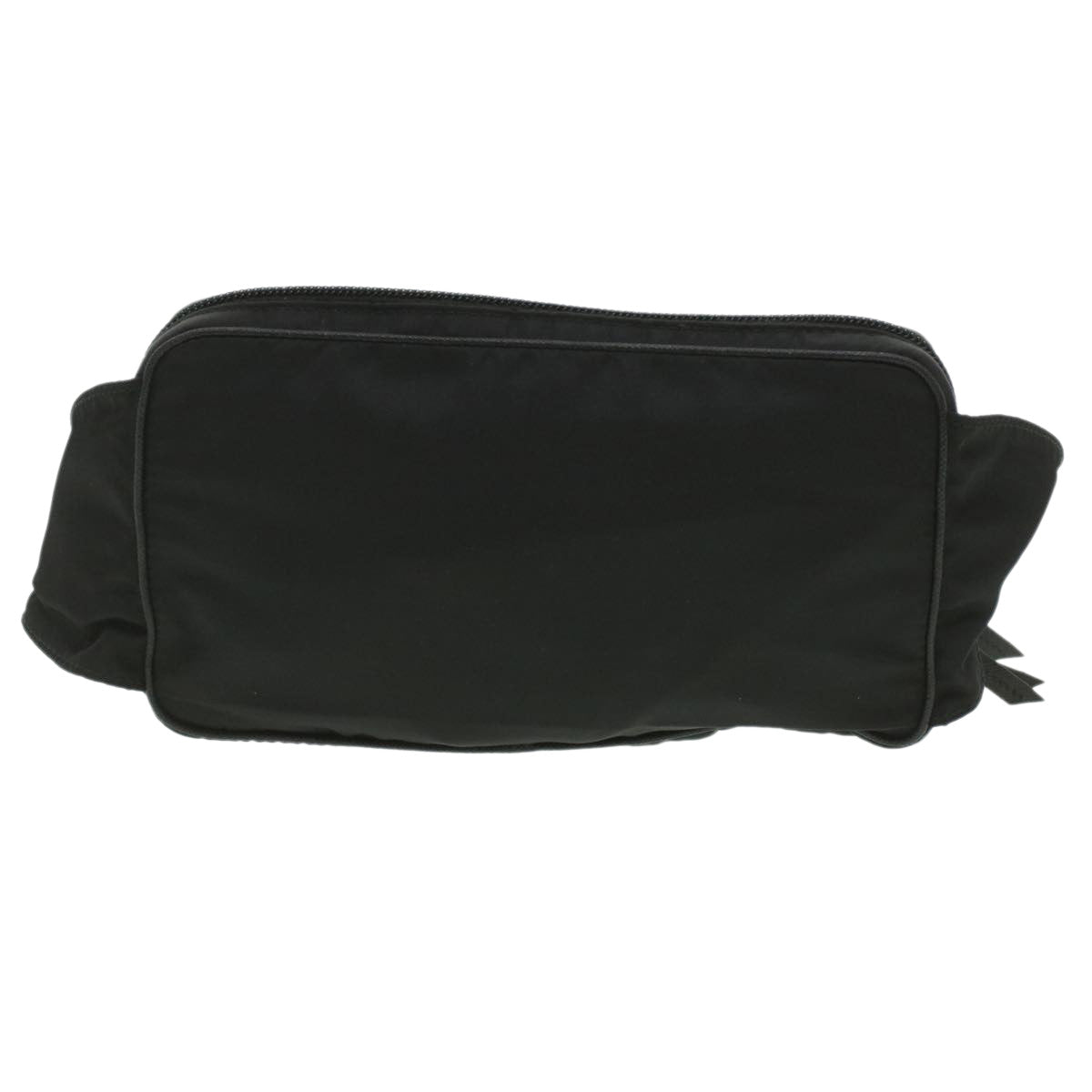 PRADA Waist Bag Nylon Black 1BL010 Auth kk155 - 0