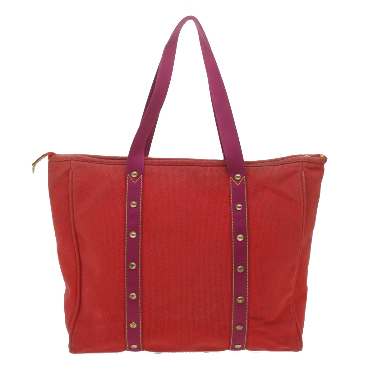 LOUIS VUITTON Antigua Cabas GM Tote Bag Rouge M40031 LV Auth kk158 - 0