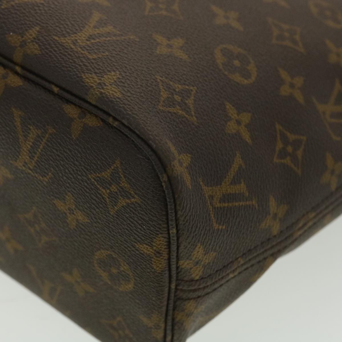 LOUIS VUITTON Monogram Neverfull MM Tote Bag M40156 LV Auth kk167