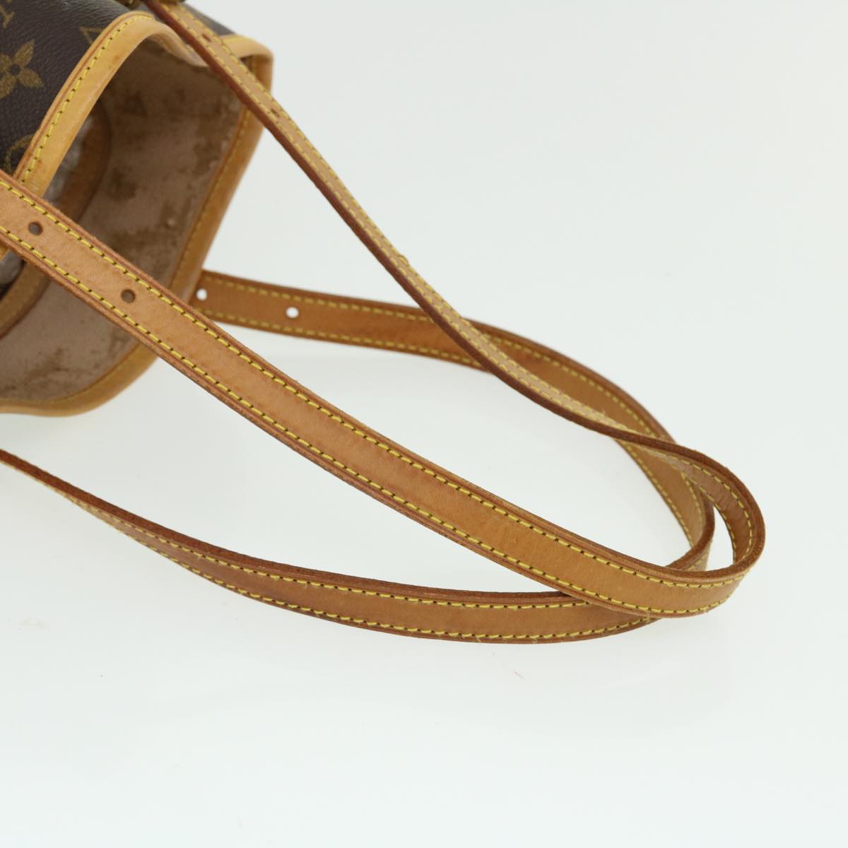 LOUIS VUITTON Monogram Bucket PM Shoulder Bag M42238 LV Auth kk191