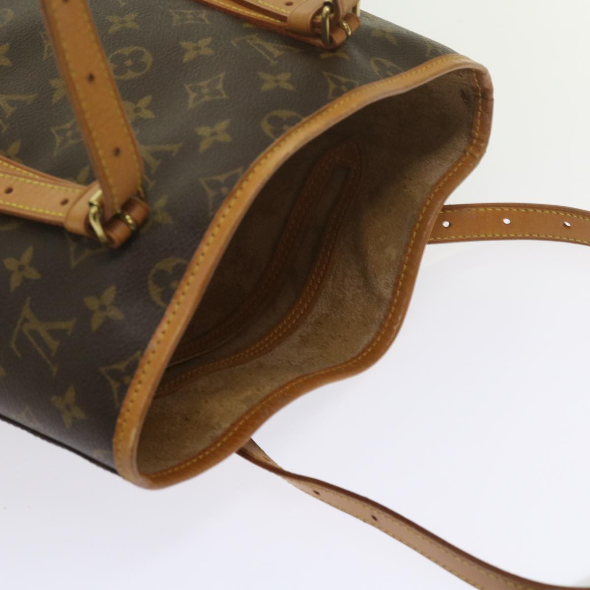 LOUIS VUITTON Monogram Bucket GM Shoulder Bag M42236 LV Auth kk205