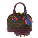 LOUIS VUITTON Monogram Totem Alma BB Hand Bag 2Way M41660 LV Auth knn001-1