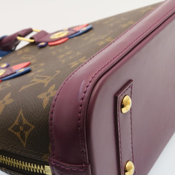 LOUIS VUITTON Monogram Totem Alma BB Hand Bag 2Way M41660 LV Auth knn001