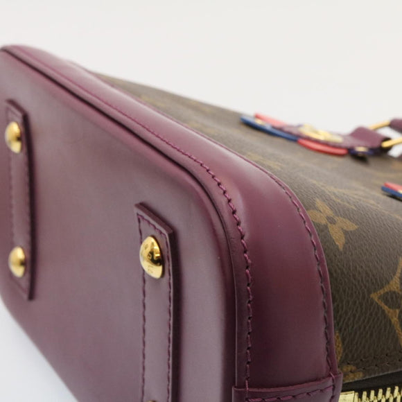 LOUIS VUITTON Monogram Totem Alma BB Hand Bag 2Way M41660 LV Auth knn001