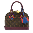 LOUIS VUITTON Monogram Totem Alma BB Hand Bag 2Way M41660 LV Auth knn001-13