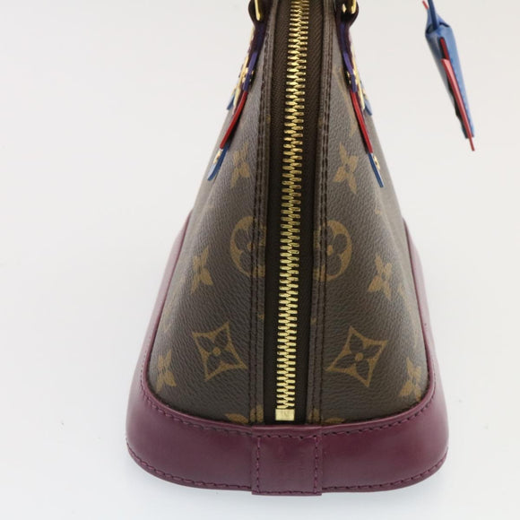 LOUIS VUITTON Monogram Totem Alma BB Hand Bag 2Way M41660 LV Auth knn001