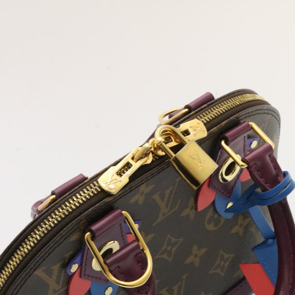 LOUIS VUITTON Monogram Totem Alma BB Hand Bag 2Way M41660 LV Auth knn001